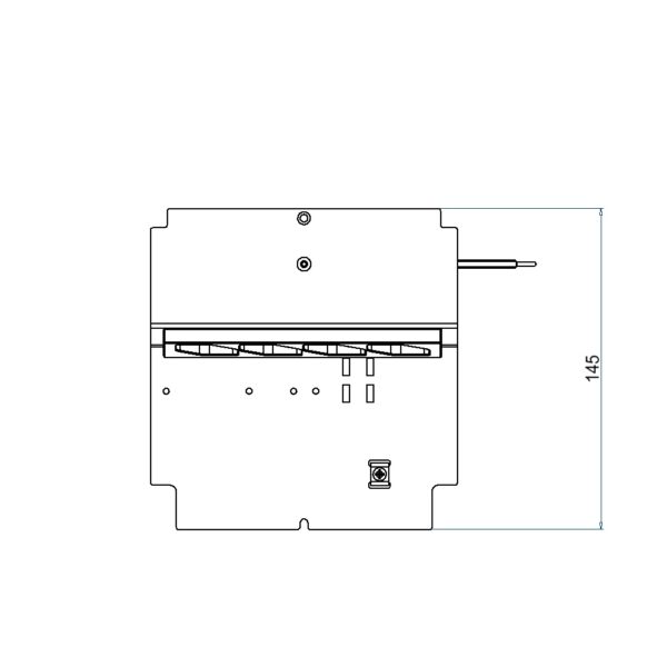 Produktbild UBD 165 179  -  Steckdoseneinsatz für 2 FLF inkl. 1x 4xT13, weiss